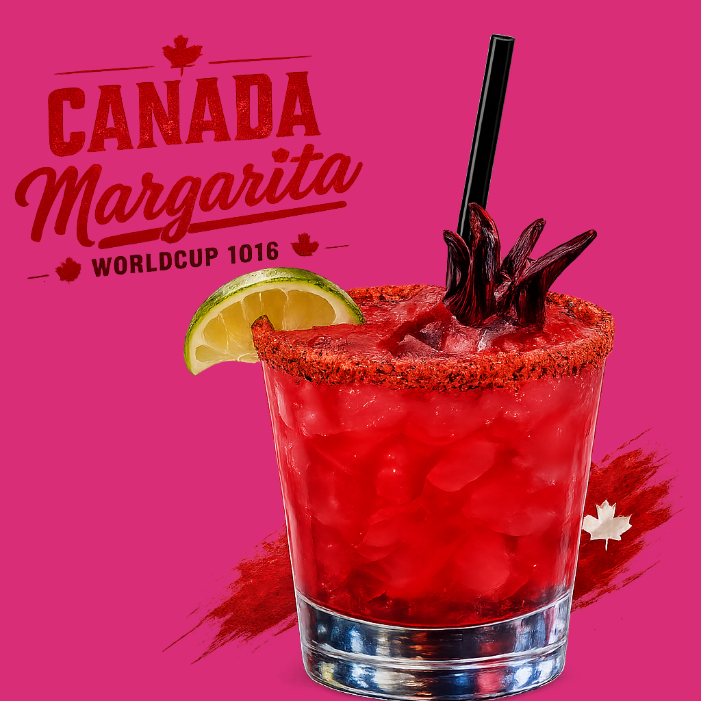 Canada World Cup Margarita Concept by Old and New Cocktails